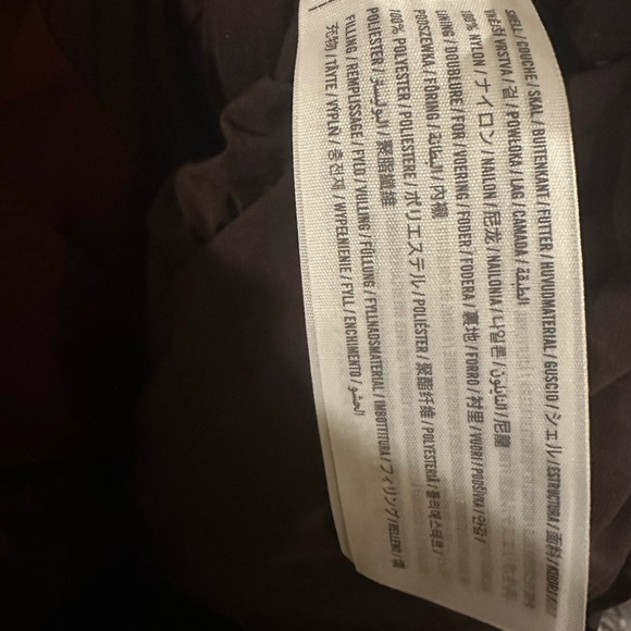 Retro Men’s Burgundy Puffer Jacket Size Large - Picture 5 of 5